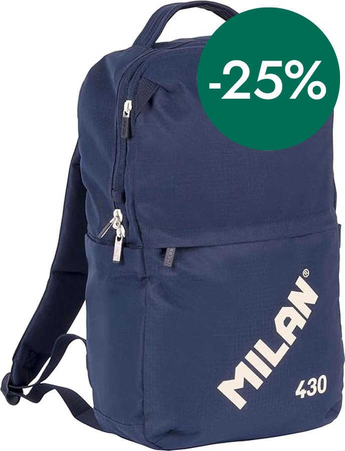 Mochila Milan 430 Since 1918 azul