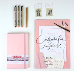 Set Caligrafía inglesa Begoña Viñuela