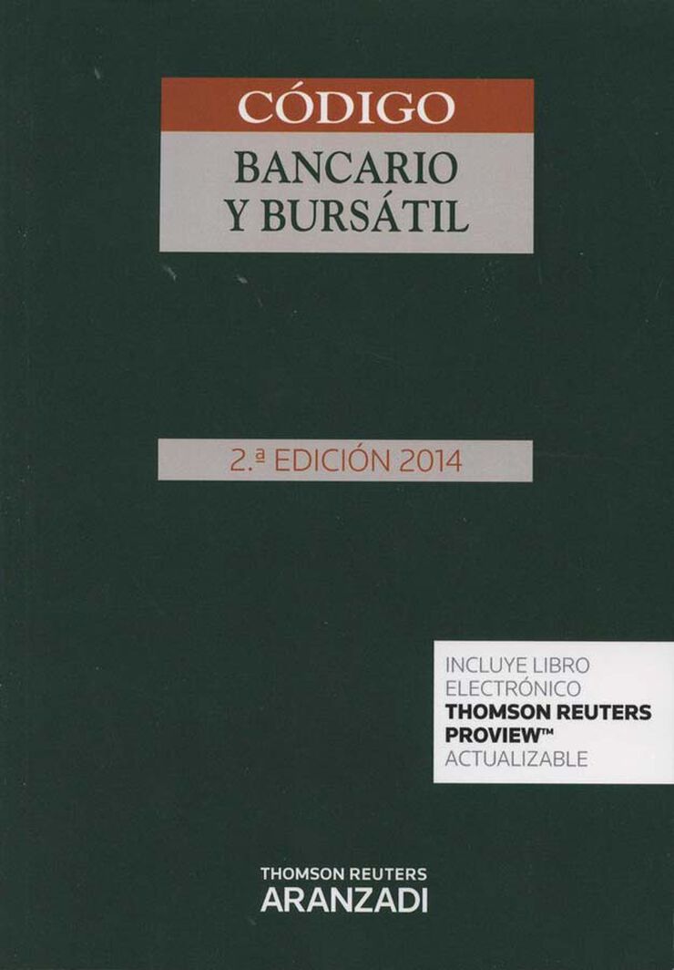Código Bancario y Bursátil (Papel + e-book)