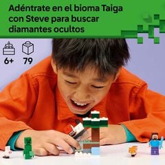 LEGO® Minecraft L’Aventura d'Steve a la Taigà 21583