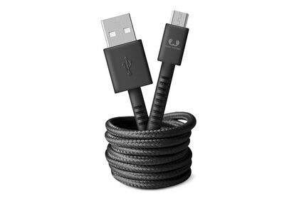 CABLE USB TELA FRESH MICRO USB GRIS CABLE USB TELA FRESH MICRO USB GRIS