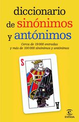 Diccionario de sinónimos y antónimos