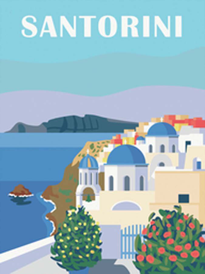 CreArt Serie B - Santorini