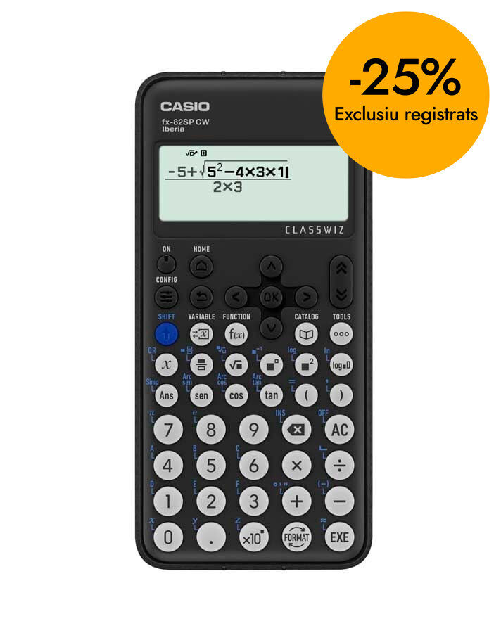 Calculadora cient&iacute;fica Casio FX-82SP CW