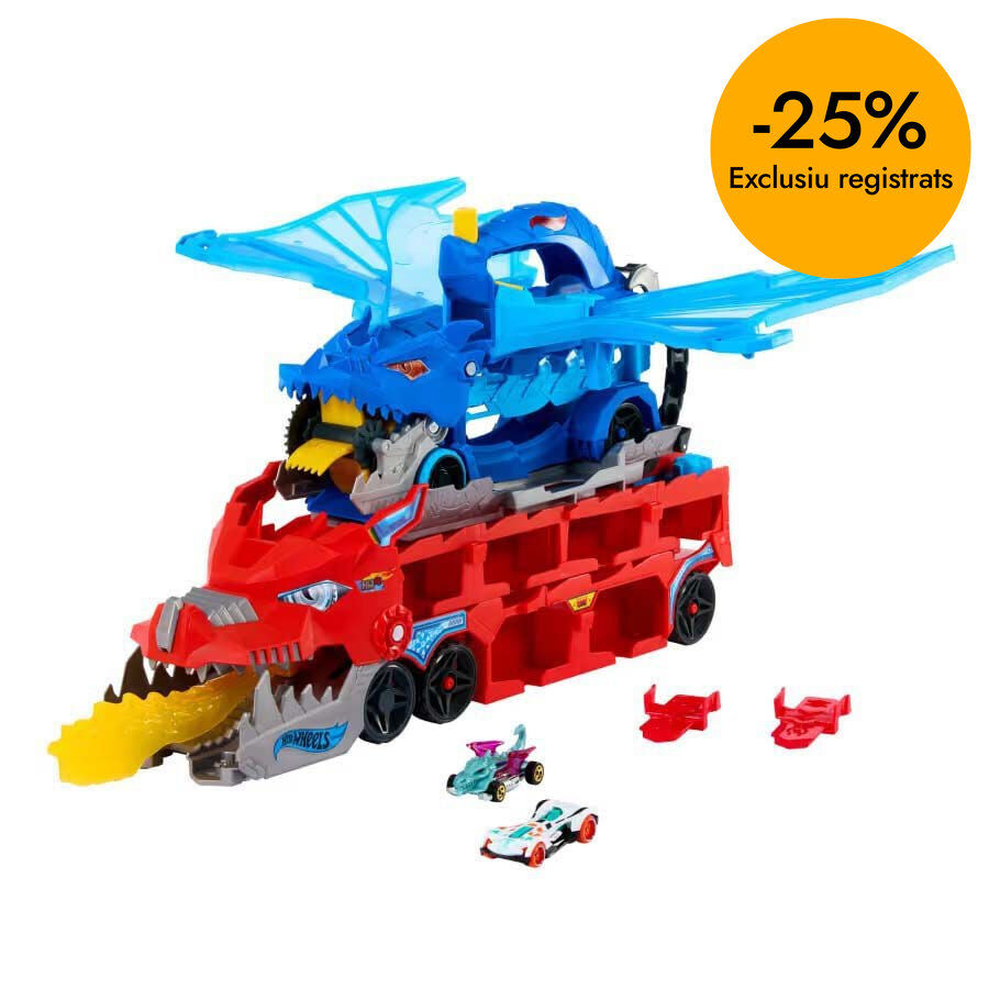 Drag&oacute;n porta coches