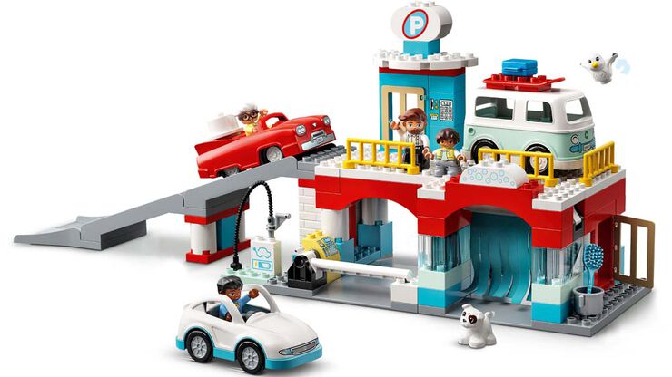 LEGO® Duplo Aparcament i auto rentat 10948