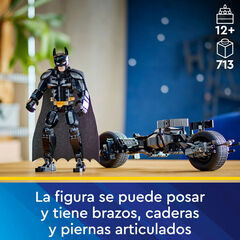 LEGO® Super Heroes Figura para Construir: Batman™ y Moto Bat-Pod 76273