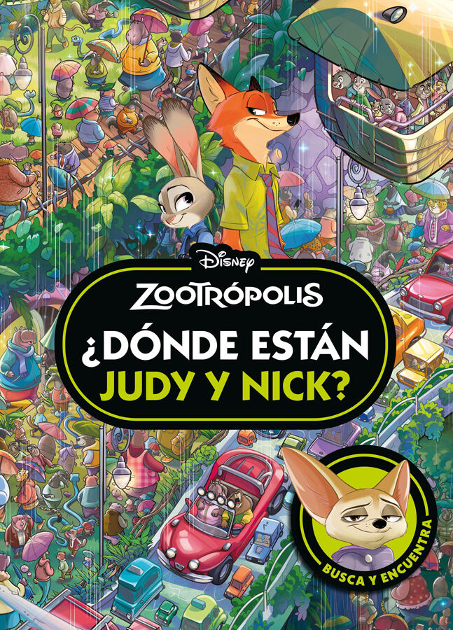 Zootr&oacute;polis. &iquest;D&oacute;nde est&aacute;n Judy y Nick?