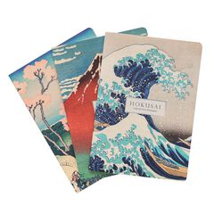 Pack 3 Cuadernos A5 Kokonote Hokusai