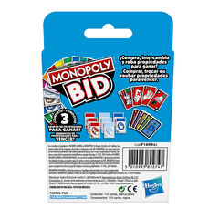 Monopoly Cartes Bid