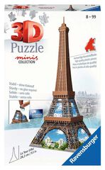Puzle 3D Torre Eiffel 62 peces
