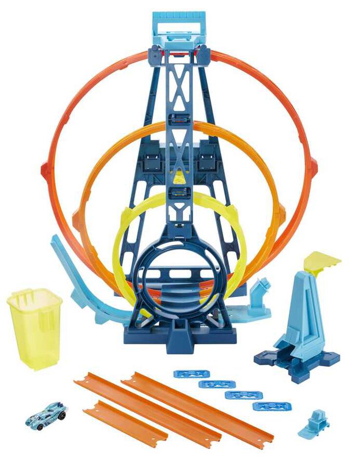 Construcció Triple Looping Hot Wheels