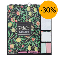 Planificador 16 meses mes/vista mult 2025-26 William Morris