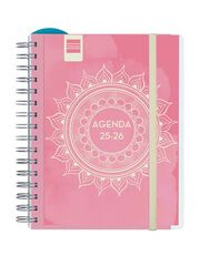 Agenda Finocam docente Magistral personalizable 1/4 sem/vista cas 2025-26 Mandala
