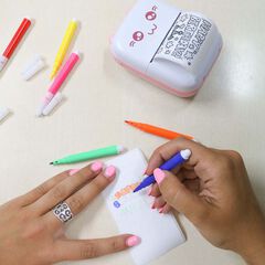 Impresora Mini Funny Kawai rosa