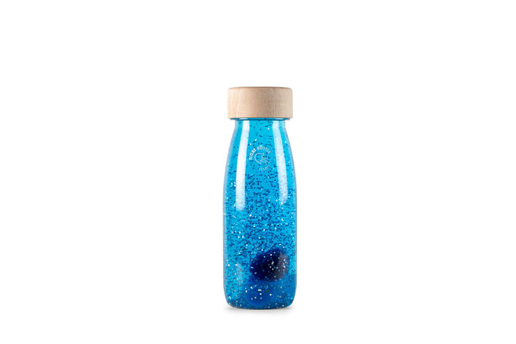 Botella sensorial Petit Boum Azul