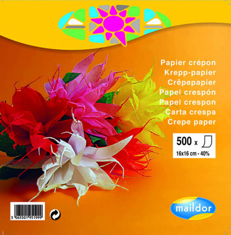 Paper Crespó Clairefontaine 160x160mm 500F colors assortits