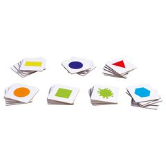 Fichas formas y colores magnéticas
