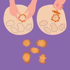 Motlles galetes Legami Halloween