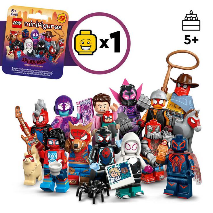 LEGO® LEGO Minifigures Spider-Man: Cruzando el Multiverso 71050