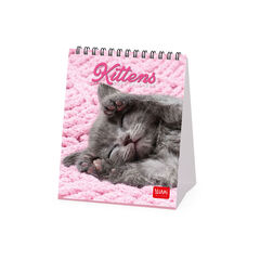 Calendario Legami 12x14,5 Sobremesa Kittens Multiling&uuml;e 2027