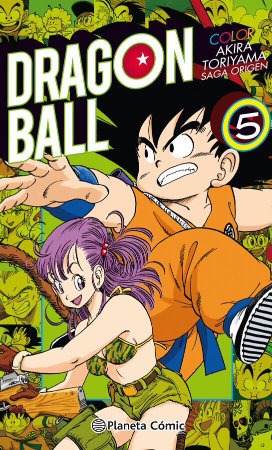 Dragon Ball Color Origen y Red Ribbon n&ordm; 05/08