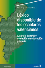 Léxico disponible de los escolares valencianos Léxico disponible de los escolares valencianos