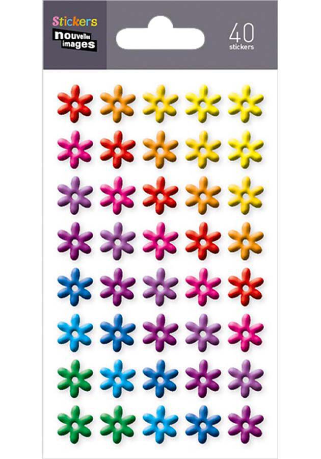 Stickers Draeger Flors colors 40u