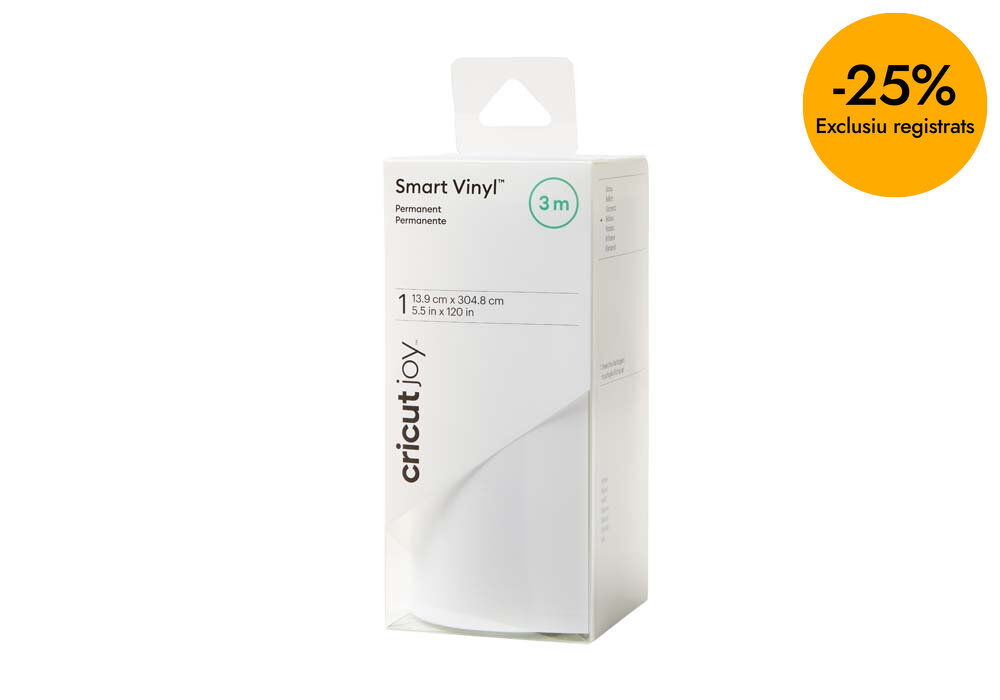 Joy Vinilo Smart permanente 14x300cm blanco