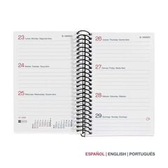 Agenda Espiral Miquelrius Caddy setm/vista mult 2026 City vermell