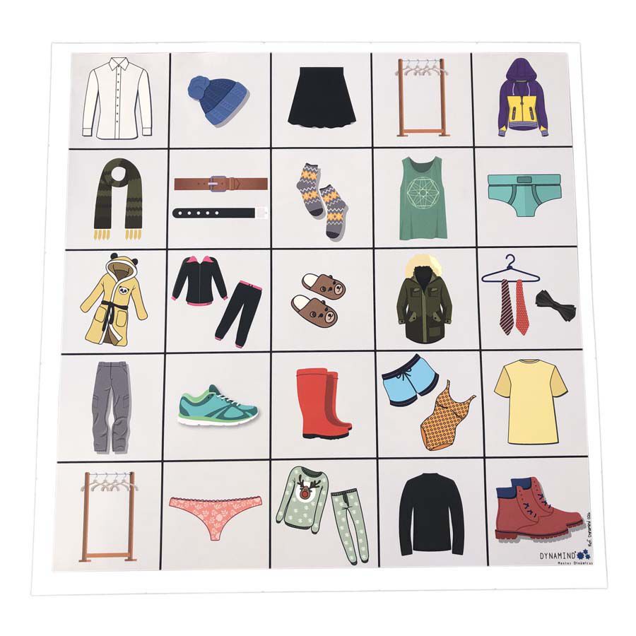 Tapete Ropa para Bee-Bot