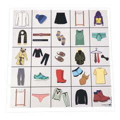 Tapete Ropa para Bee-Bot