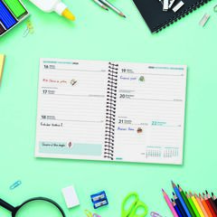 Agenda Escolar Finocam Cool 1/8 Sem/Vista Catal&aacute;n 2026-27 Negro