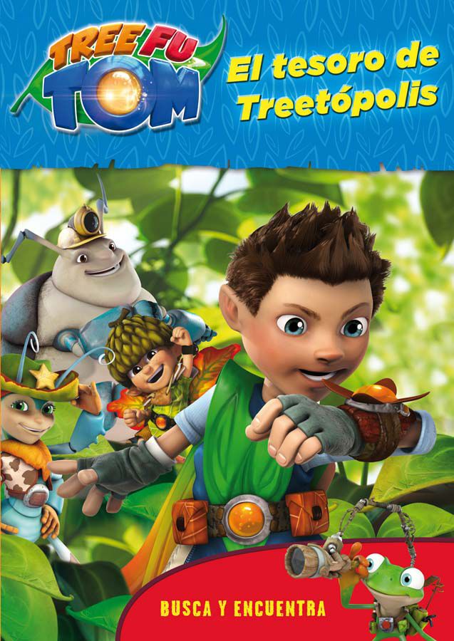 Tree Fu Tom. Busca y encuentra. El tesoro de Treet&oacute;polis