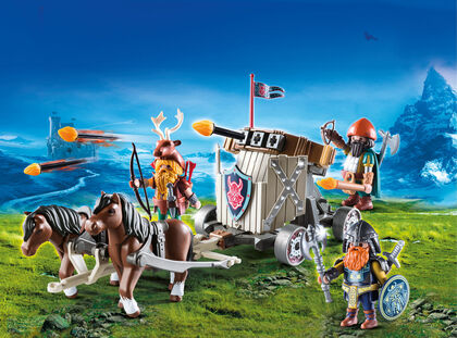 Playmobil Knights Carruatge ballesta Playmobil Knights Carruatge ballesta