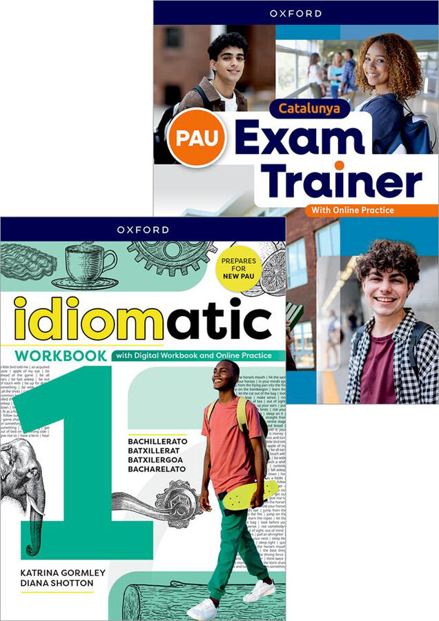Idiomatic 1 Workbook + Exam Trainer Catalan