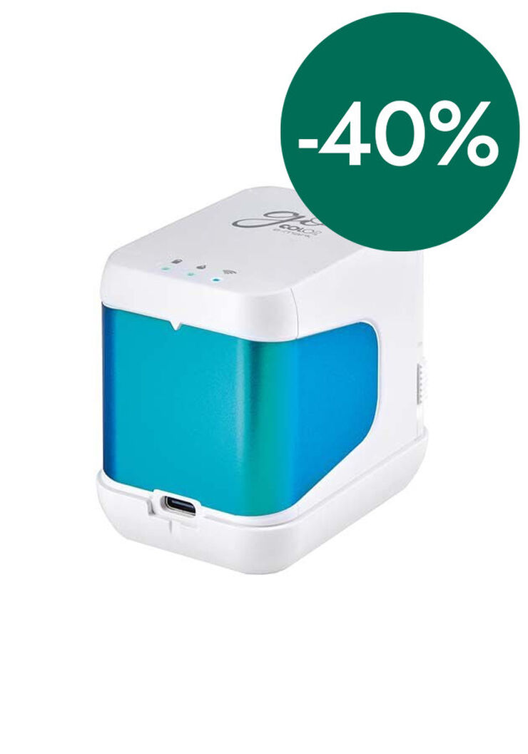 Impressora port&agrave;til Colop E-Mark Go blanc