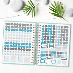 Agenda Finocam Haiku D&iacute;a P&aacute;gina 2027 Castellano Azul