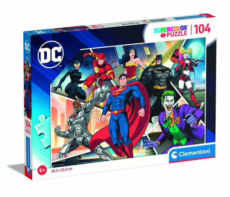Puzle 104 piezas DC Comics