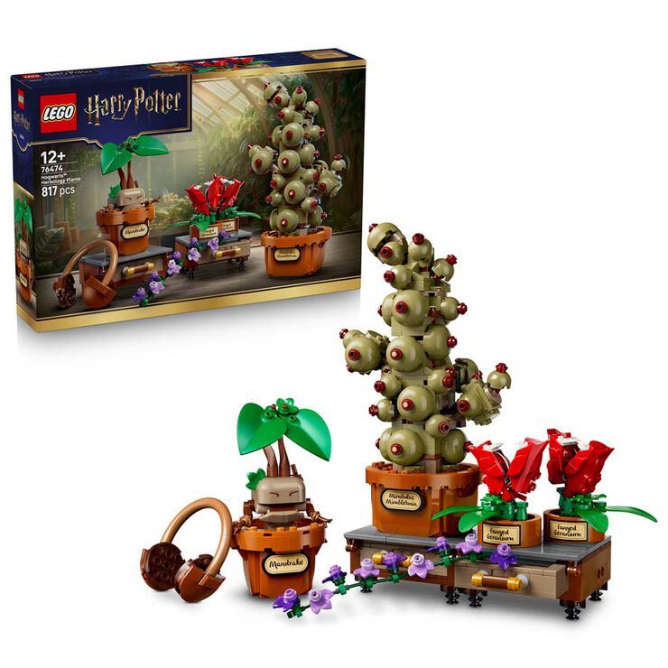LEGO&reg; Harry Potter TM Hogwarts&trade; Plantas de Herbolog&iacute;a 76474