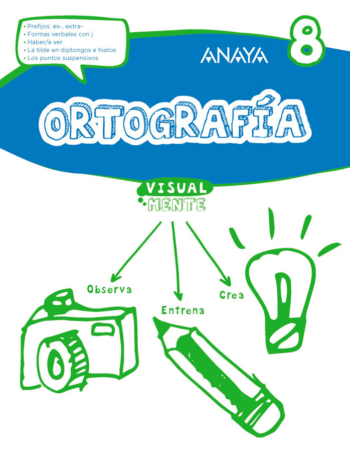 Ortograf&iacute;a 8. Primaria