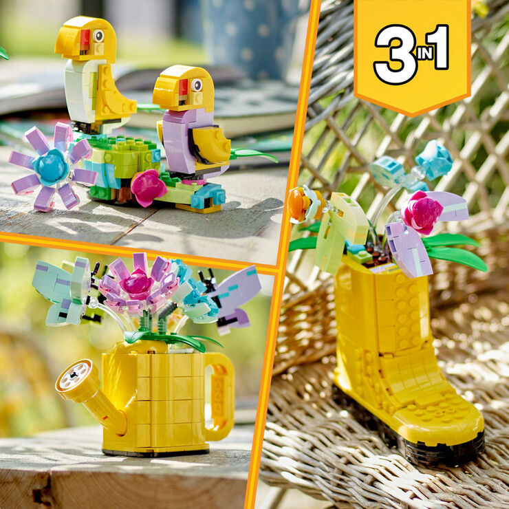 LEGO® Creator Flores en Regadera 31149