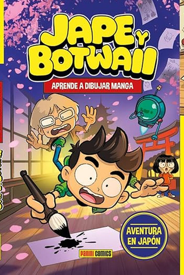 JAPE Y BOTWAII. Aprende a dibujar manga. Aventura en Jap&oacute;n