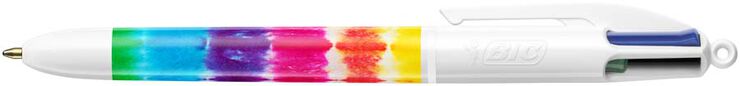 Bolígraf Bic 4 Colours Tie Dye + Tipp-ex