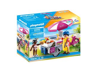 Playmobil Family Fun Vacaciones carrito de crepes 70614