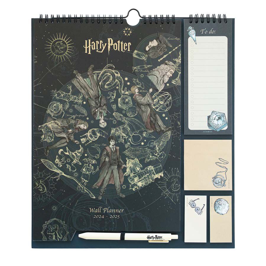 Planificador mes/vista 16mesos mult 24-25 Harry Potter