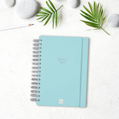 Agenda Finocam Haiku D&iacute;a P&aacute;gina 2027 Castellano Azul