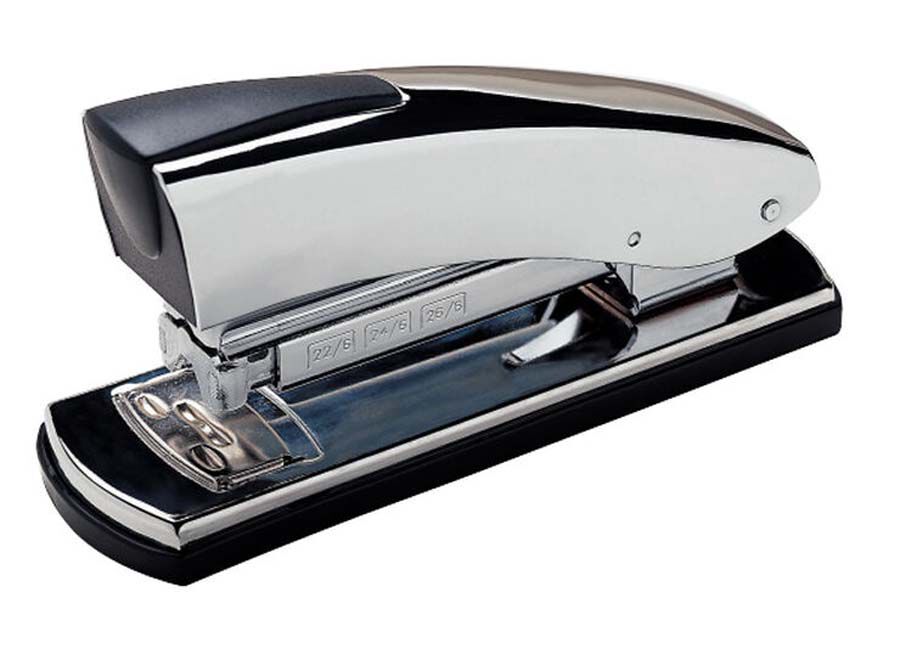 Grapadora cromada Petrus 2001C