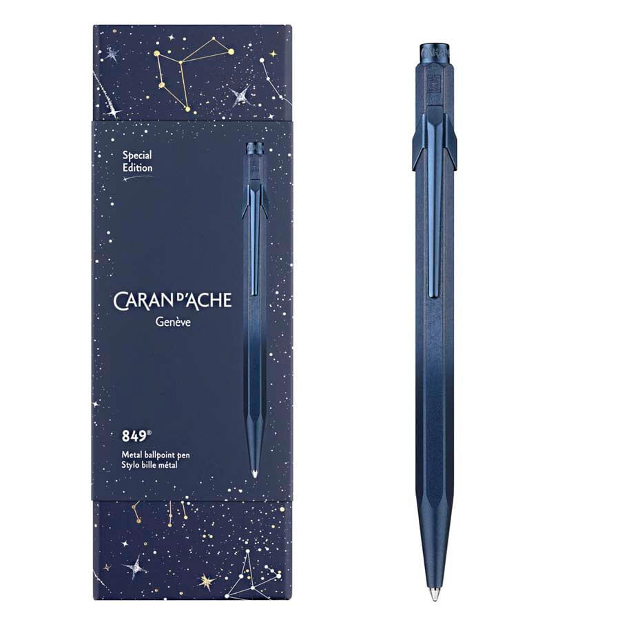 Bol&iacute;grafo Caran d'Ache Cosmic Blue Noel