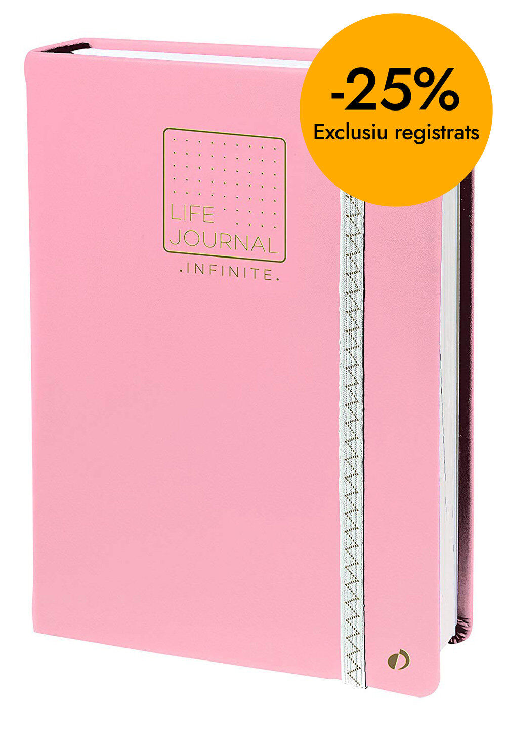 Diari Agenda Journal Infinite A5 Quo Vadis Rosa